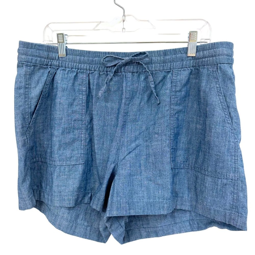 J. Crew Chambray Drawstring Short